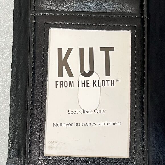 Kut From The Kloth Wallet Striped Multi I.D. Card Slot Pockets - Picture 10 of 15
